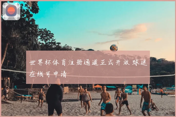 世界杯体育注册通道正式开放 球迷在线可申请